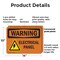 Signmission Electrical Panel With Symbol OSHA Warning Sign, Plastic, 14in W x 10in L, 2PK OS-2PACK-WS-P-1014-L-12096 - alternate 3